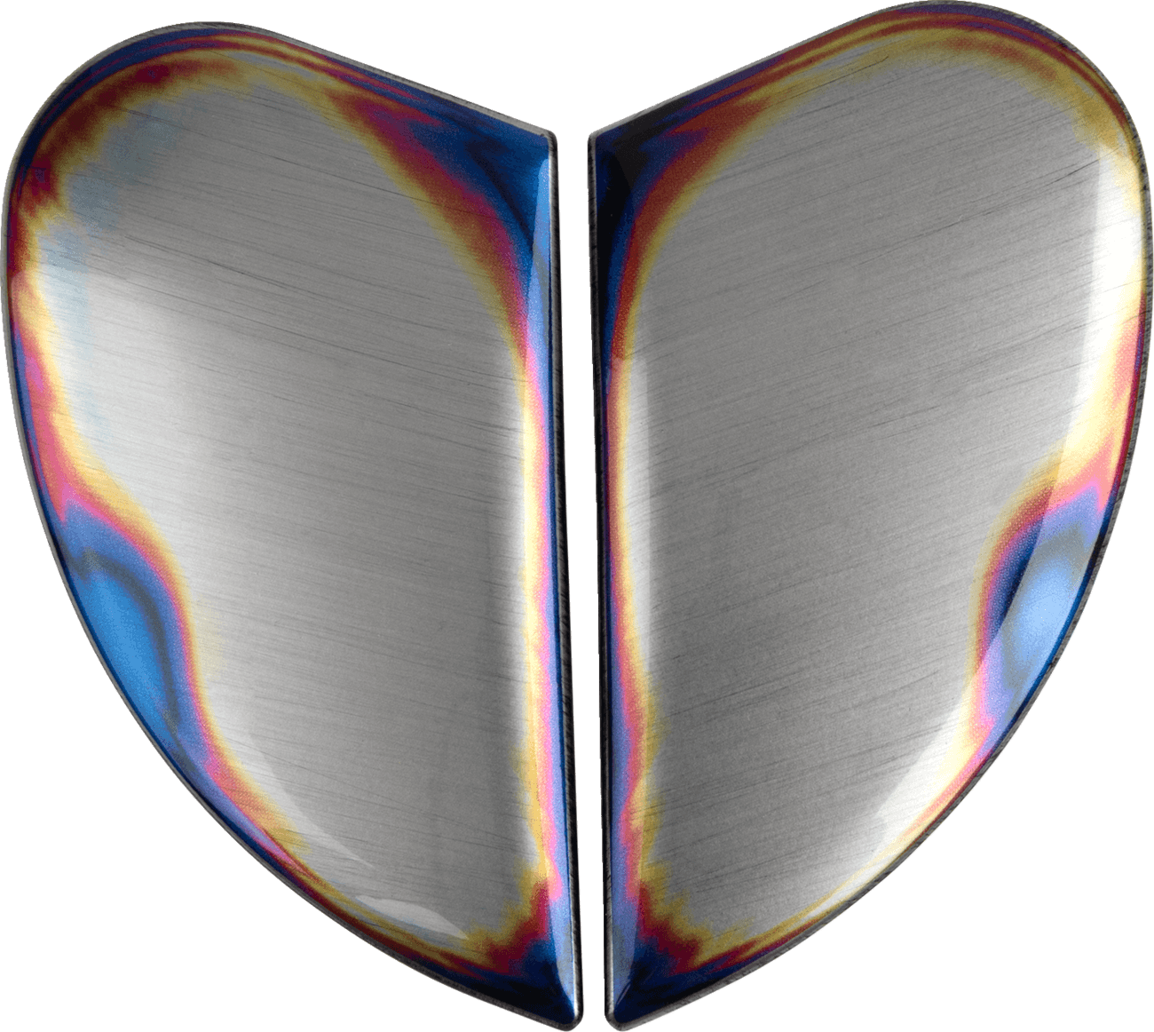 ICON 0133-1585 Airframe Pro™ Side Plates - Reentry - Silver