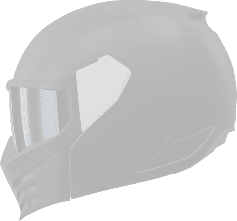 ICON 0133-1664 Elsinore™ Side Plates - Gloss White