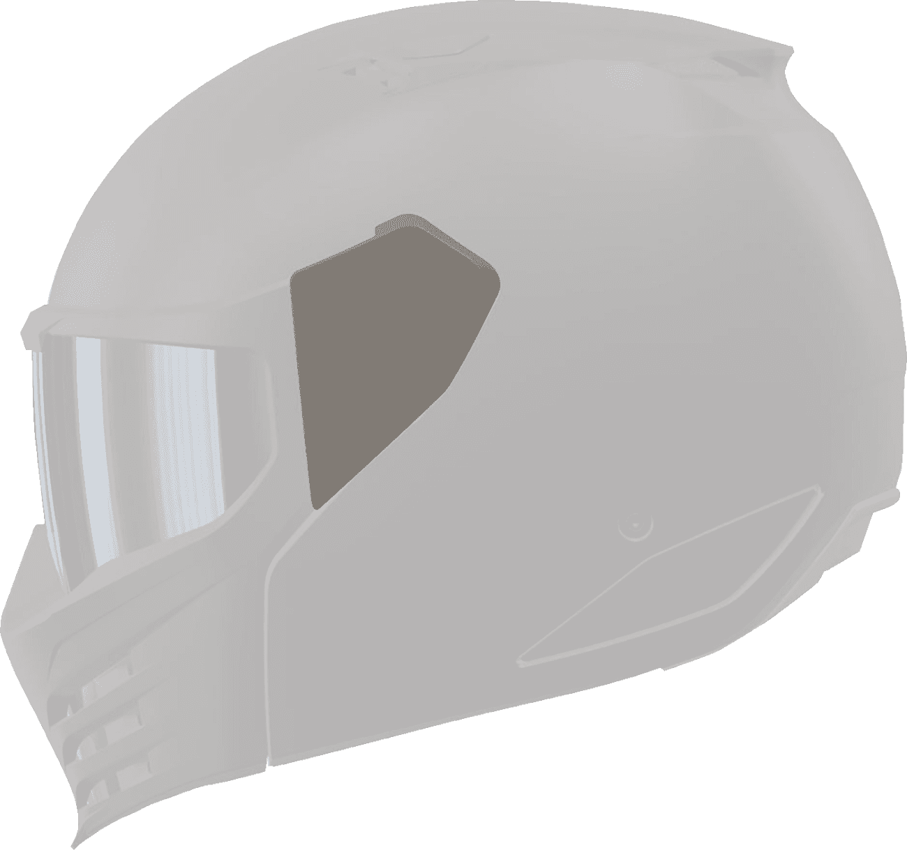 ICON 0133-1665 Elsinore™ Side Plates - Gray