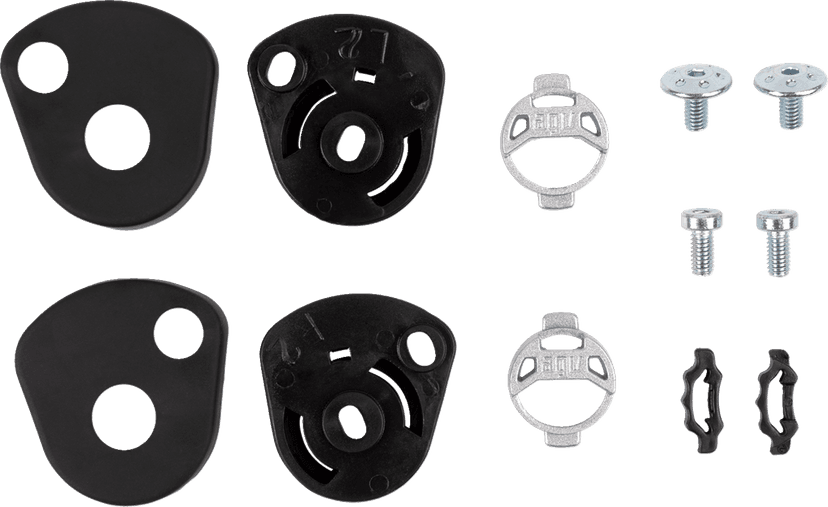 AGV 0133-1667 K6/K6 S Visor Mechanism Kit - Gray