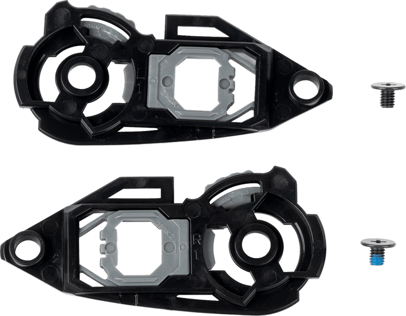 AGV 0133-1669 StreetModular Visor Mechanism Kit - Black/Gray