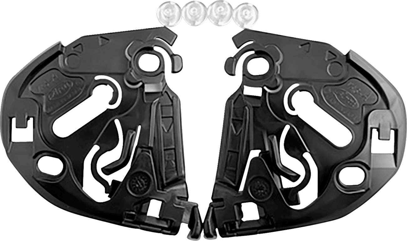 ARAI HELMETS 0133-1679 VAS-A Base Plates - Black