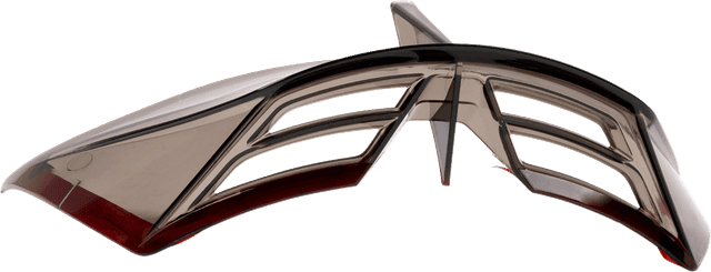 ICON 0133-1682 Domain™ OTT Rear Spoiler - Dark Smoke