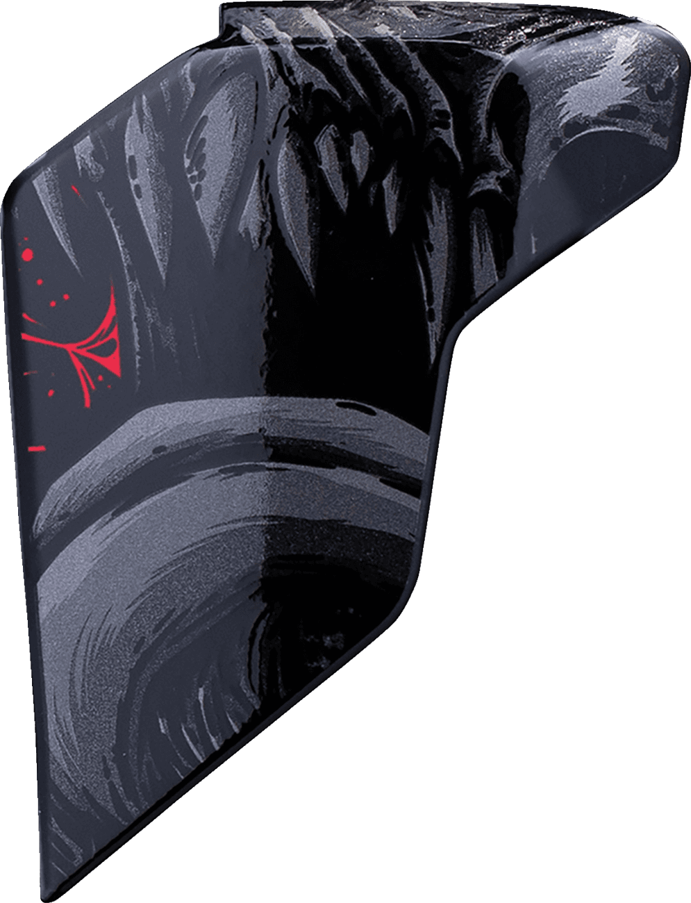 ICON 0133-1684 Ultraflite™ Side Plates - Misanthrope - Black
