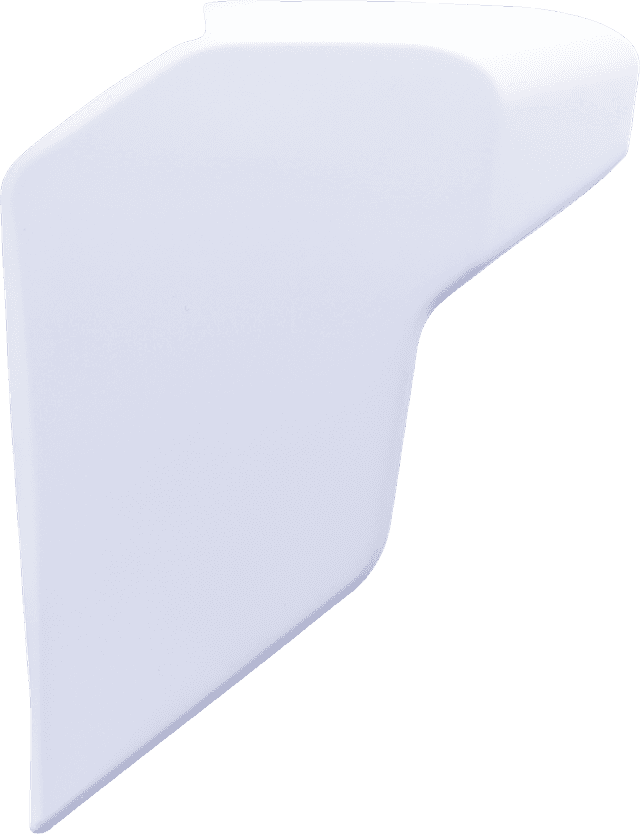 ICON 0133-1686 Ultraflite™ Side Plates - Rizz Rizz - Matte White