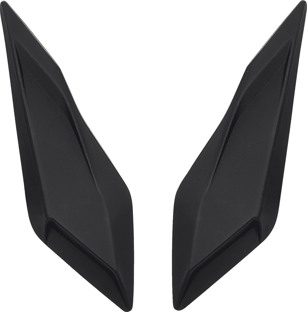 ICON 0133-1704 Ultraflite™ Forehead Vents - Matte Black