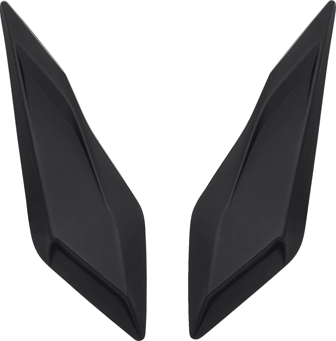 ICON 0133-1704 Ultraflite™ Forehead Vents - Matte Black