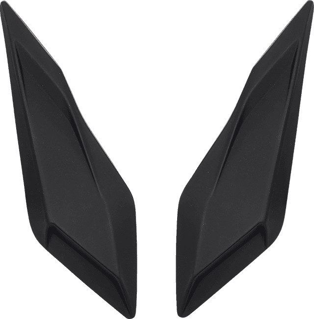 ICON 0133-1704 Ultraflite™ Forehead Vents - Matte Black