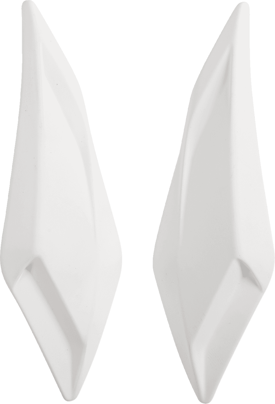ICON 0133-1706 Ultraflite™ Forehead Vents - Matte White