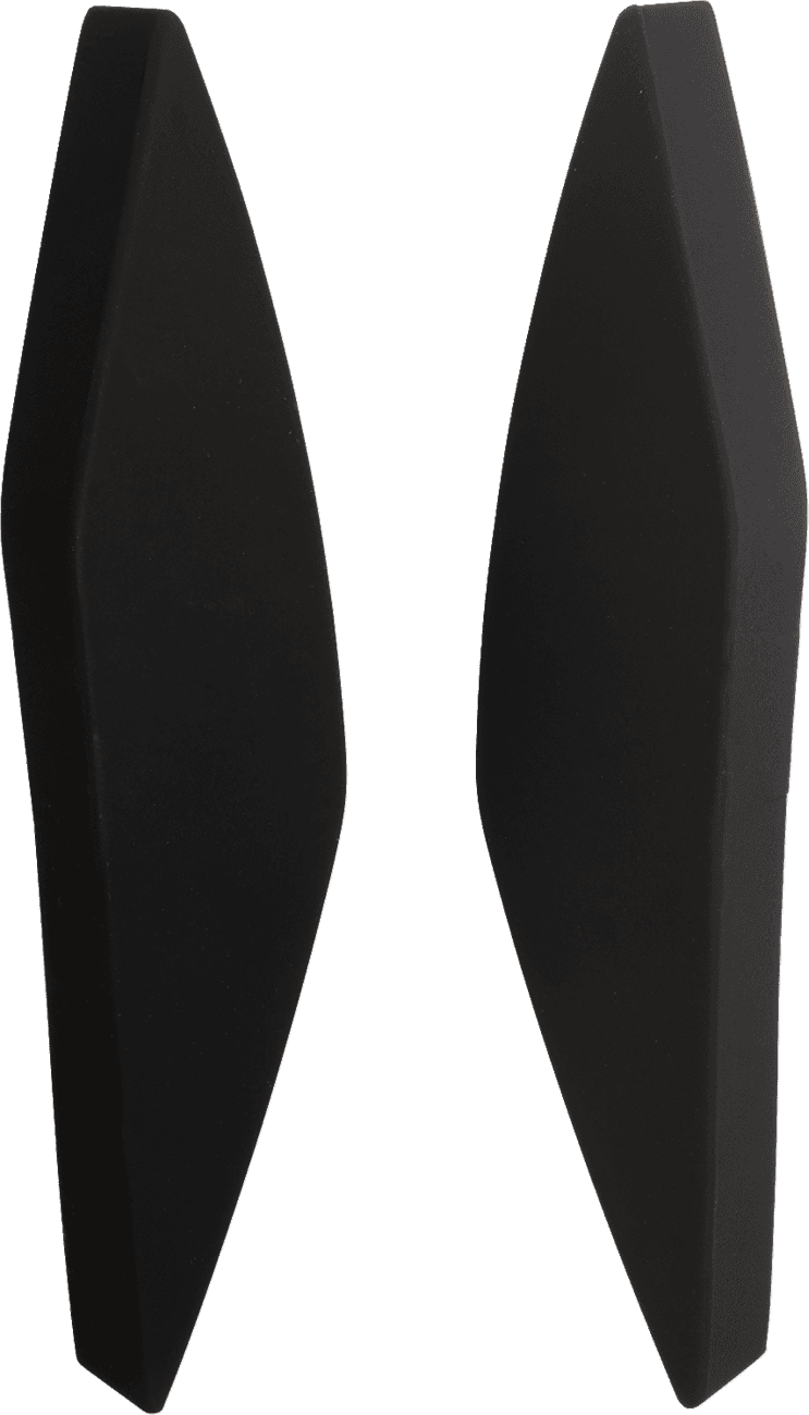 ICON 0133-1709 Ultraflite™ Side Covers - Rubatone Black