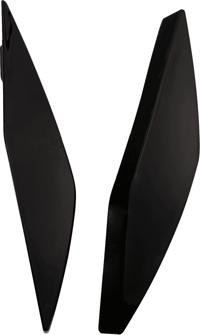 ICON 0133-1710 Ultraflite™ Side Covers - Gloss Black