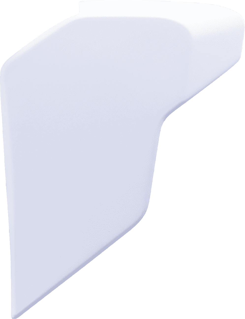 ICON 0133-1713 Ultraflite™ Side Plates - Gloss White
