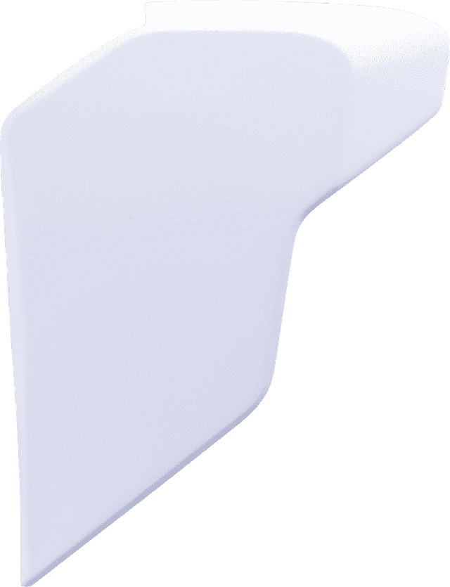ICON 0133-1713 Ultraflite™ Side Plates - Gloss White