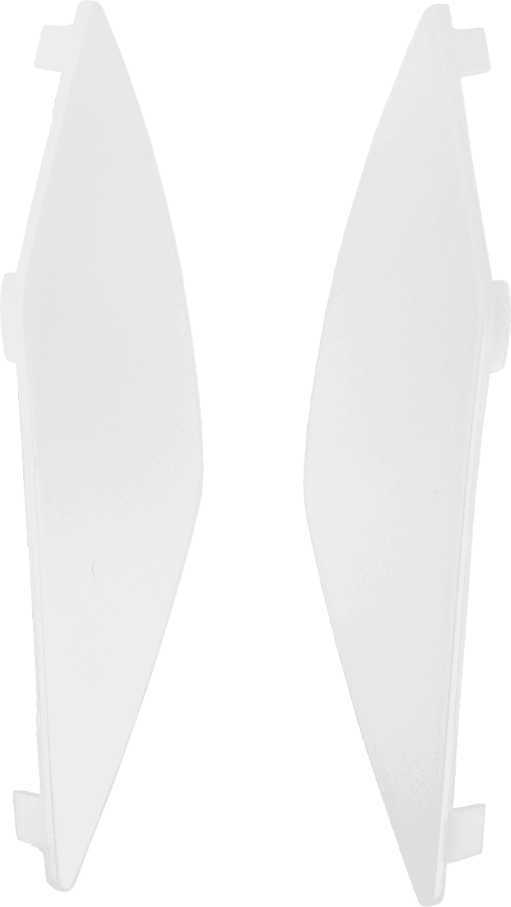 ICON 0133-1778 Threshold™ Forehead Vent - Matte White