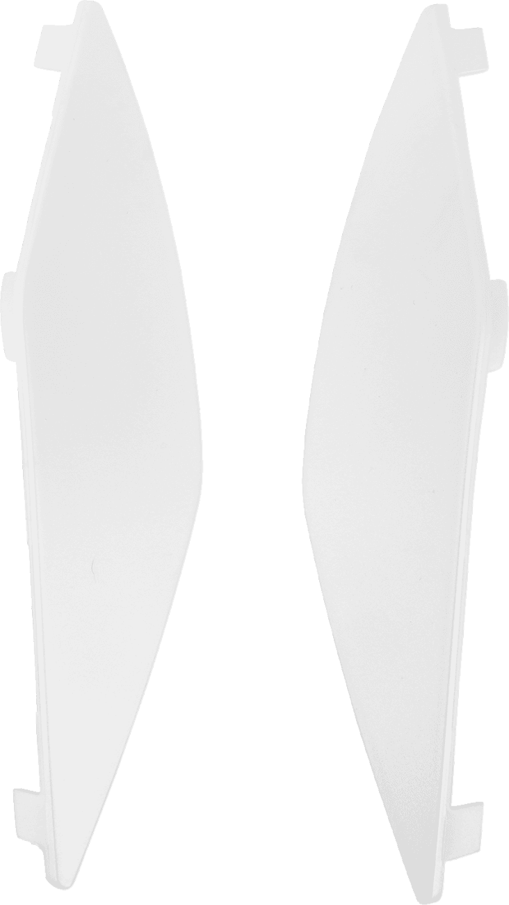 ICON 0133-1778 Threshold™ Forehead Vent - Matte White