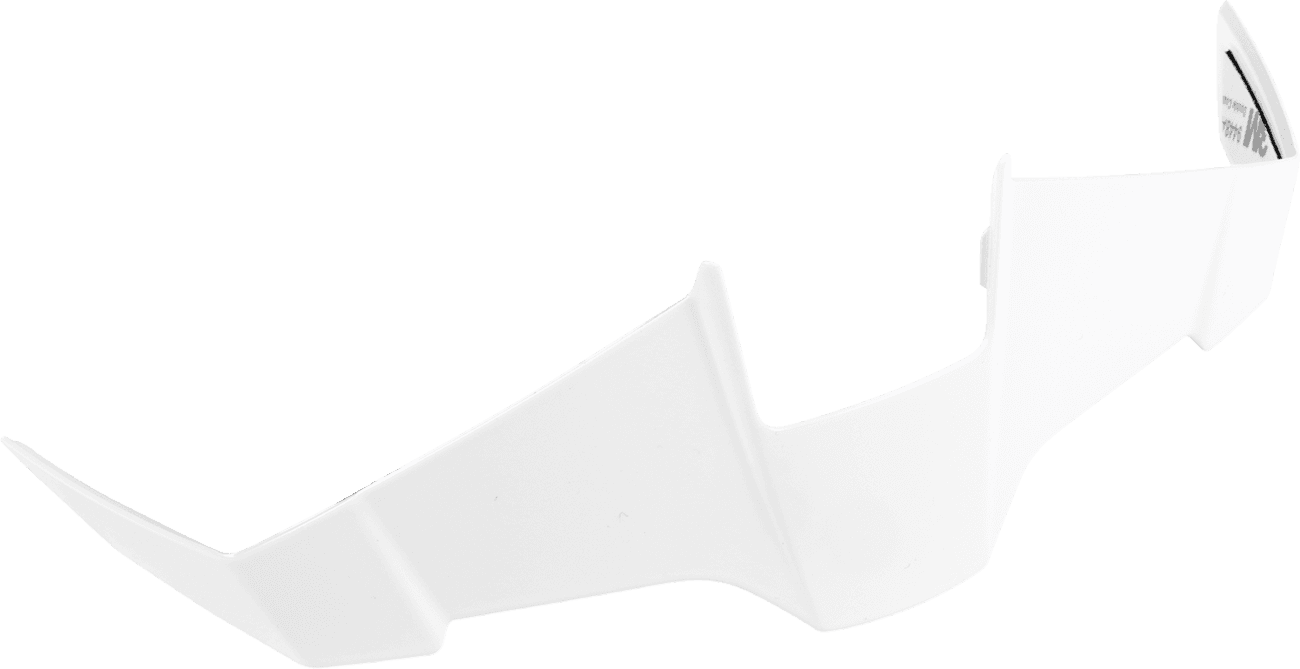 ICON 0133-1788 Threshold™ Rear Spoiler - Gloss White - XS/S