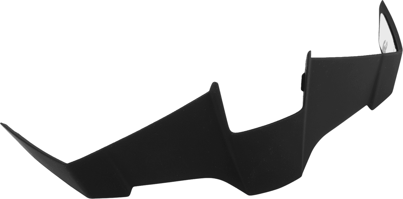 ICON 0133-1791 Threshold™ Rear Spoiler - Matte Black - M-3XL