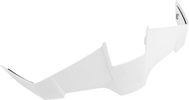 ICON 0133-1792 Threshold™ Rear Spoiler - Matte White - XS/S