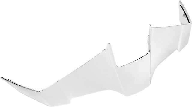 ICON 0133-1795 Threshold™ Rear Spoiler - Warboy Chrome - XS/S