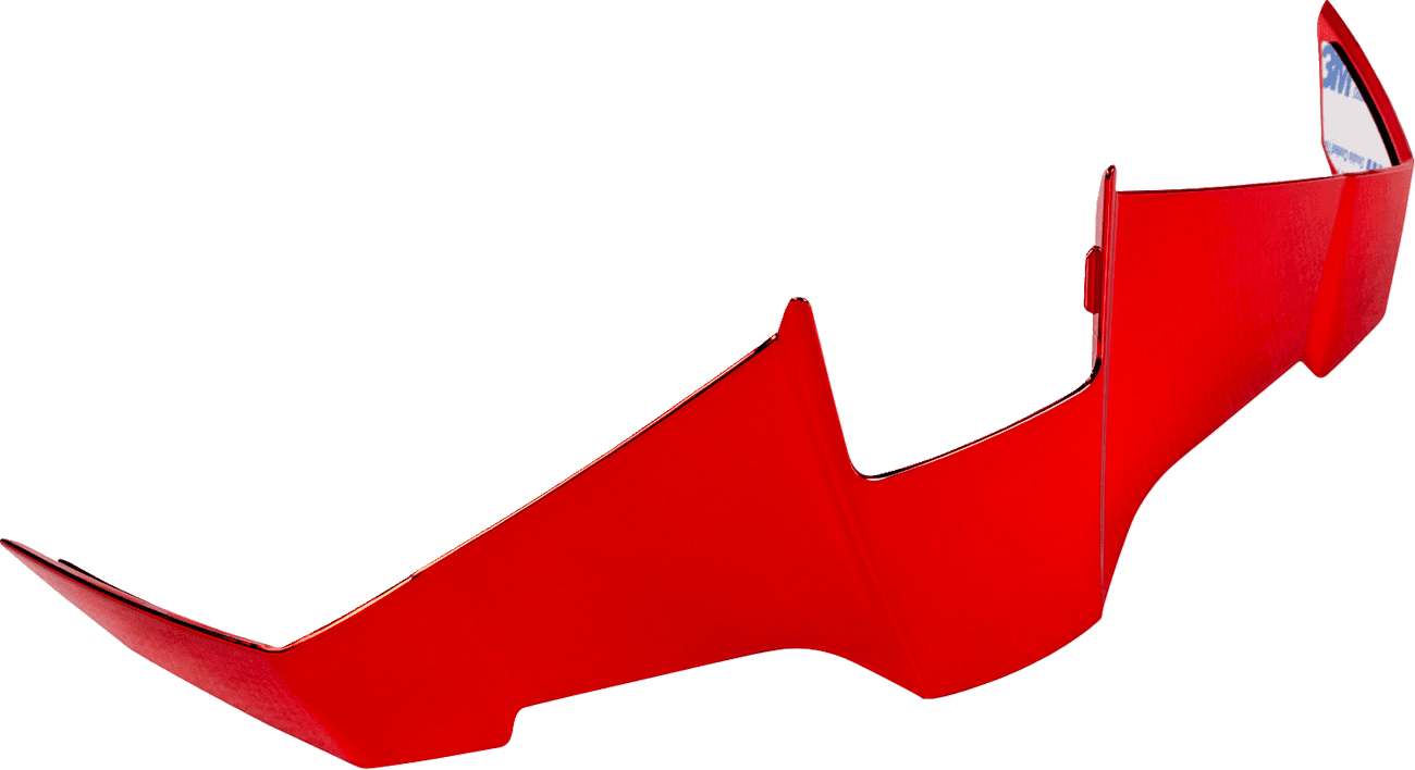 ICON 0133-1799 Threshold™ Rear Spoiler - Calypso Red - XS/S
