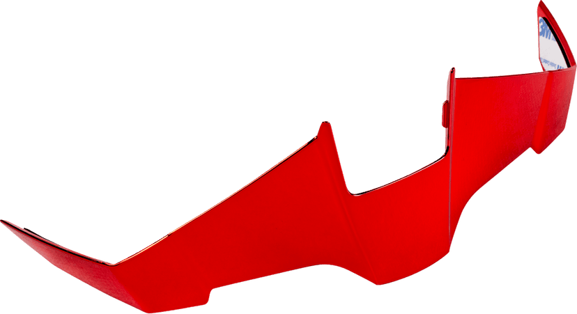 ICON 0133-1799 Threshold™ Rear Spoiler - Calypso Red - XS/S