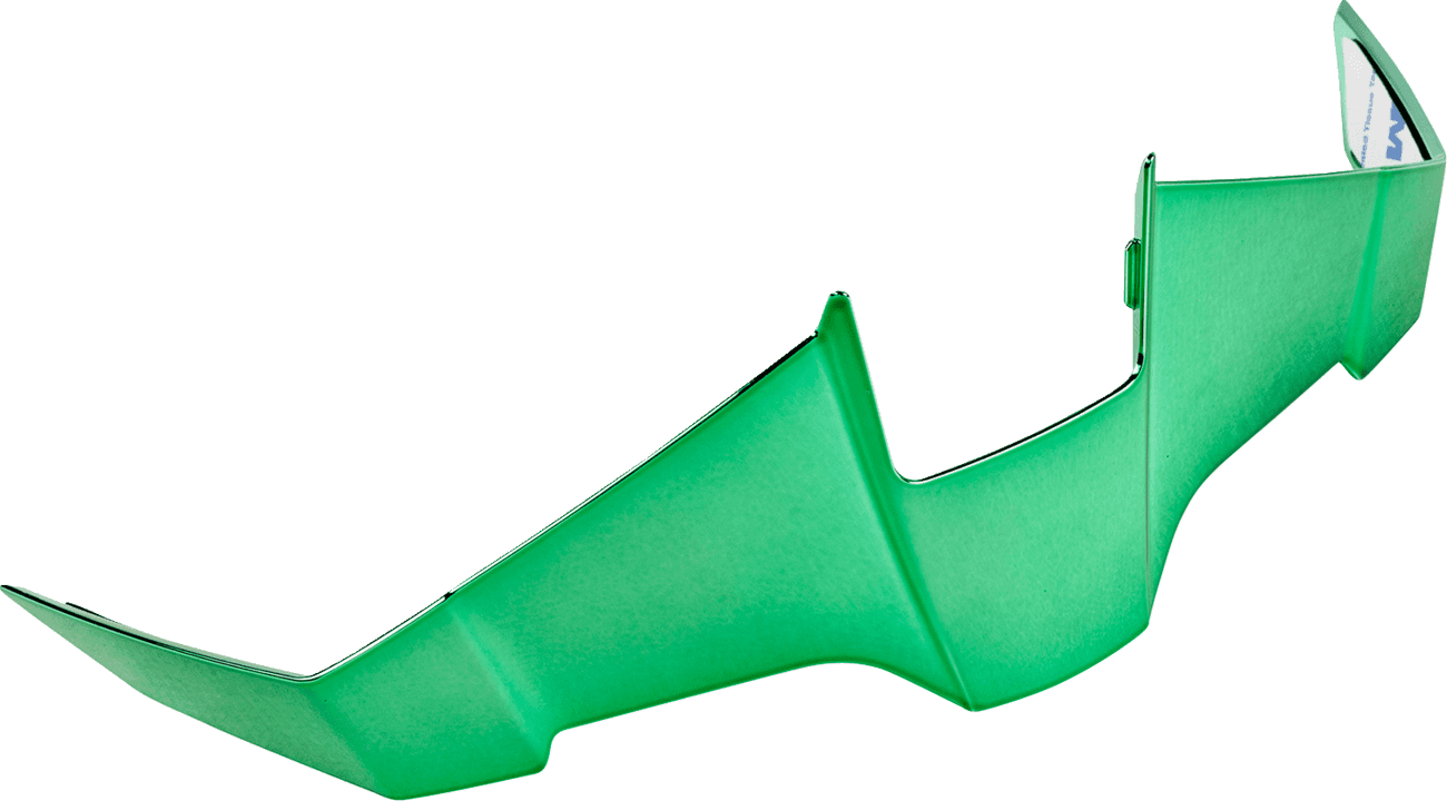 ICON 0133-1806 Threshold™ Rear Spoiler - Scarab Green - M-3XL