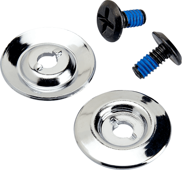 BILTWELL 0133-1807 Gen 2 Hardware Kit - Black Screw - Chrome Baseplate — image 1 of 4