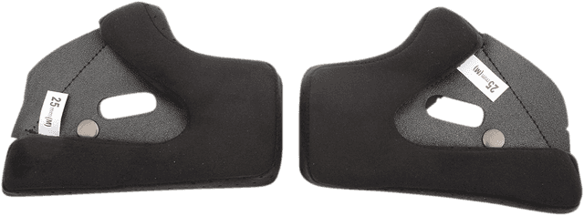 BILTWELL 0134-2496 Gringo/Gringo S Cheek Pads - 29 mm