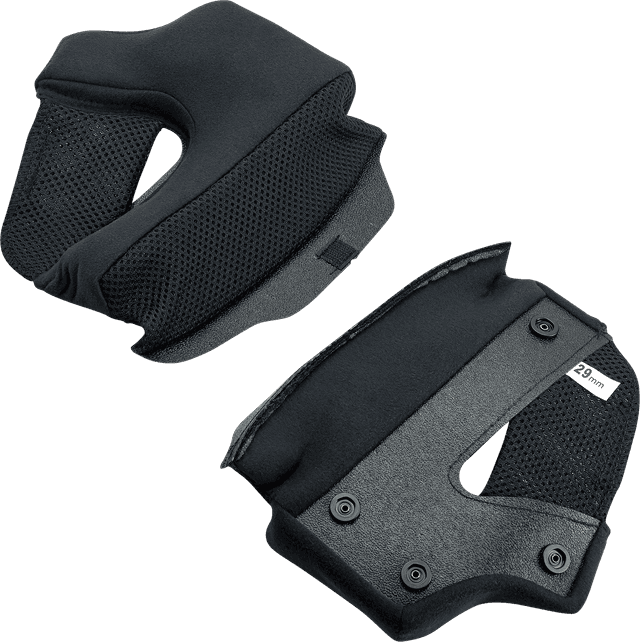BILTWELL 0134-2506 Lane Splitter Cheek Pads - 19 mm — image 3 of 3