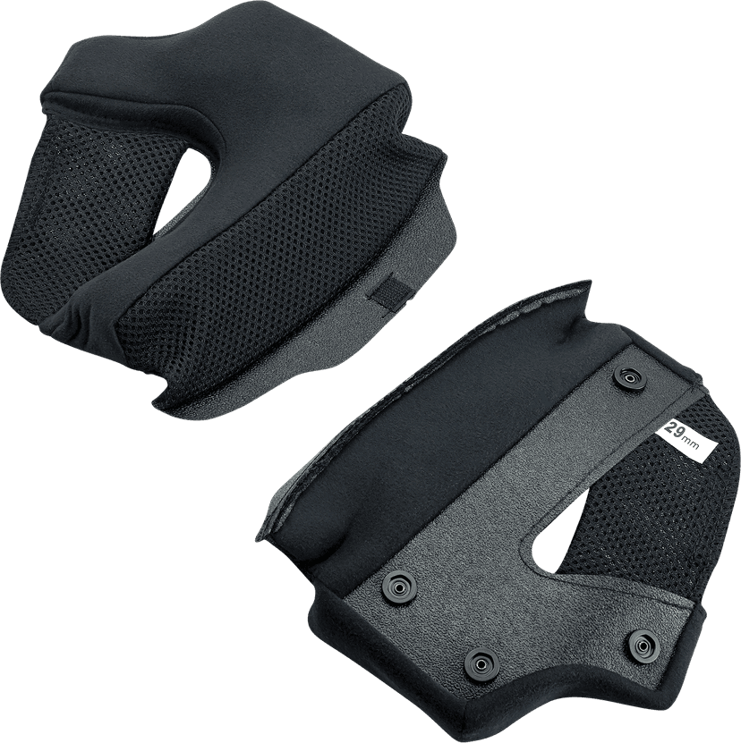 BILTWELL 0134-2510 Lane Splitter Cheek Pads - 38 mm — image 3 of 3