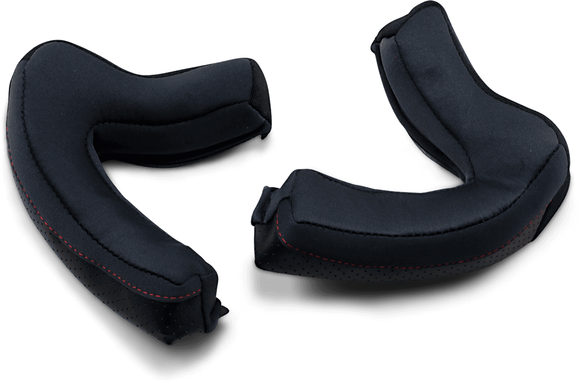 Z1R 0134-2609 Road Maxx Cheek Pads - Black - Small