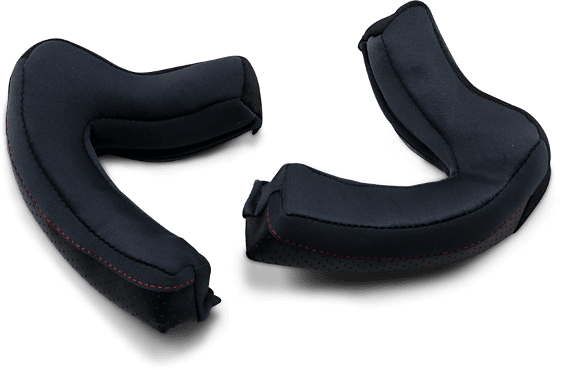 Z1R 0134-2609 Road Maxx Cheek Pads - Black - Small