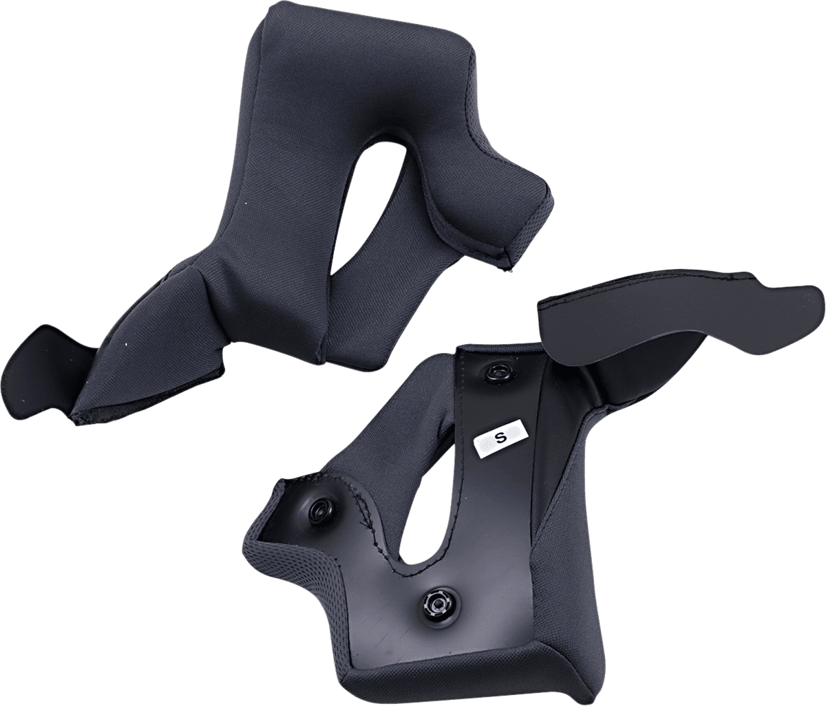 Z1R 0134-2684 Warrant Cheek Pads - Black - Small