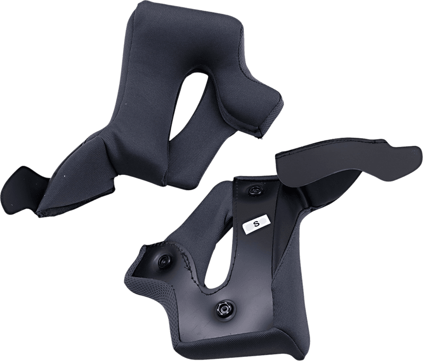 Z1R 0134-2684 Warrant Cheek Pads - Black - Small