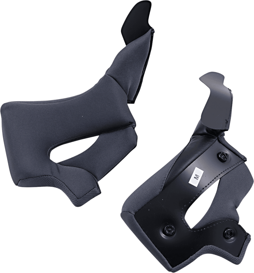 Z1R 0134-2685 Warrant Cheek Pads - Black - Medium