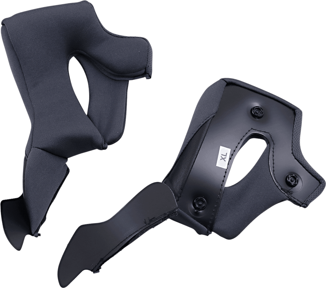 Z1R 0134-2687 Warrant Cheek Pads - Black - XL