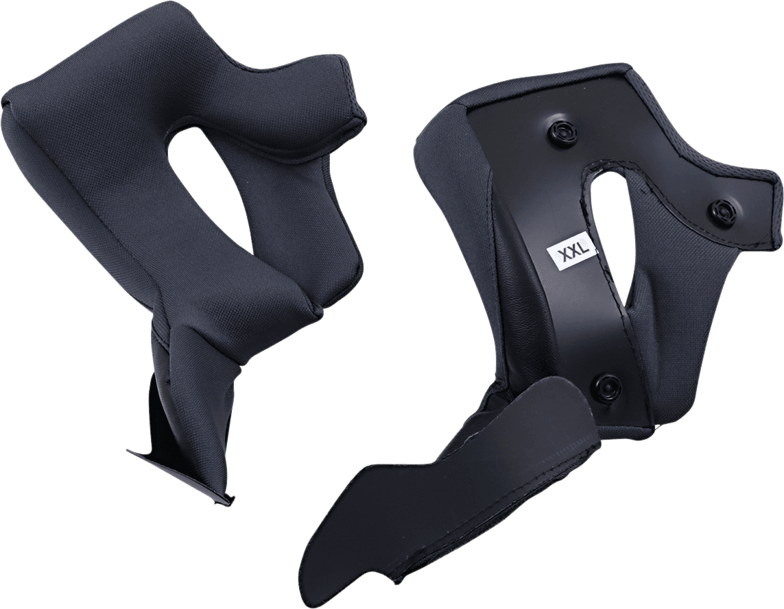 Z1R 0134-2688 Warrant Cheek Pads - Black - 2XL