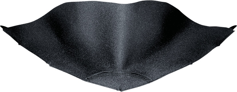 Z1R 0134-2840 Range Neck Curtain - Black - XS-L