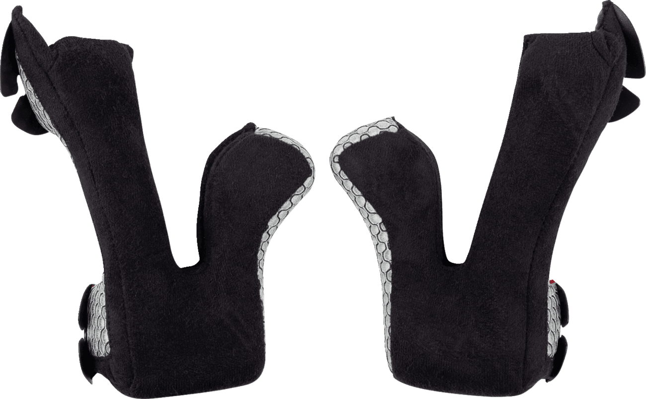 Z1R 0134-3054 Youth F.I. Cheek Pads - Black - 20 mm - Small