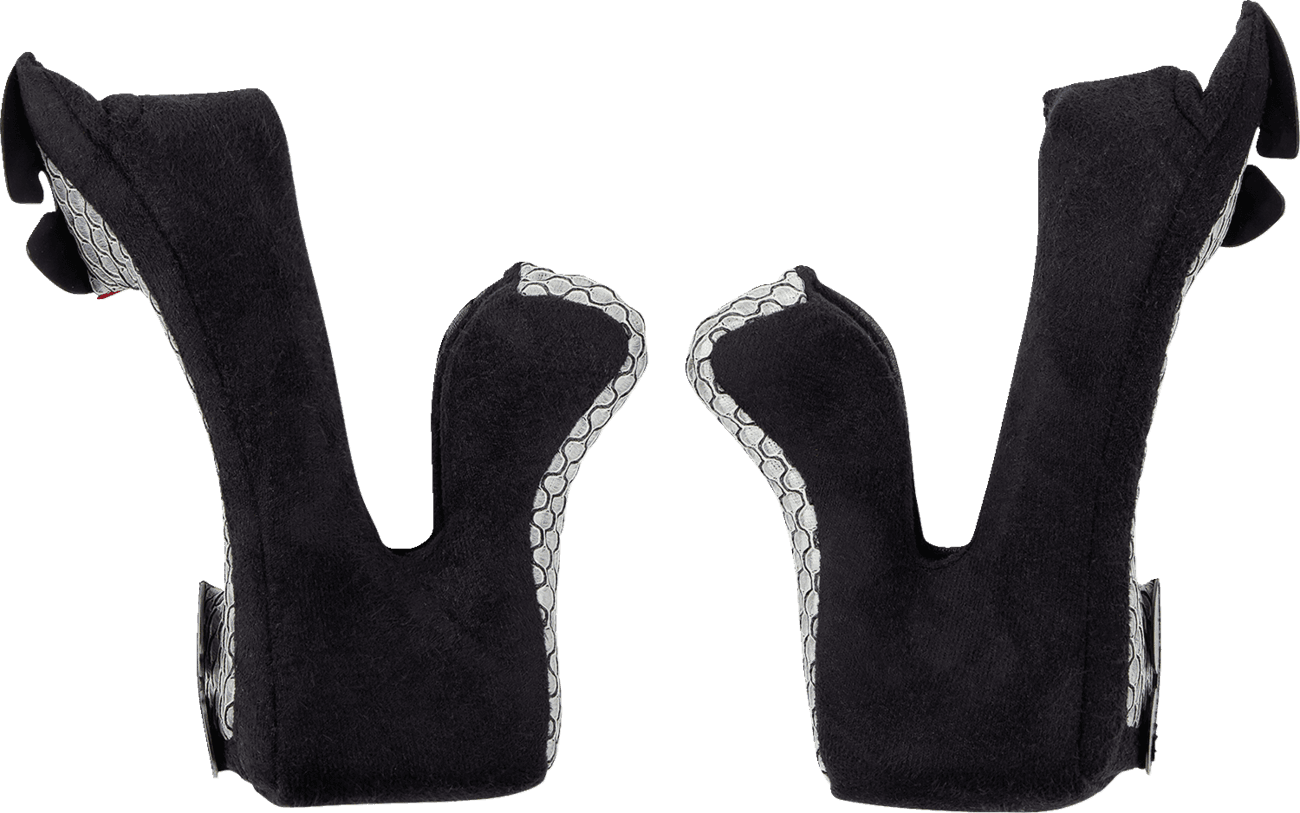Z1R 0134-3055 Youth F.I. Cheek Pads - Black - 15 mm - Medium