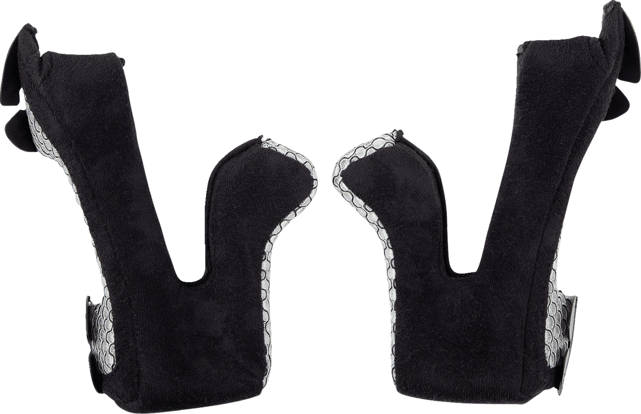 Z1R 0134-3056 Youth F.I. Cheek Pads - Black - 10 mm - Large