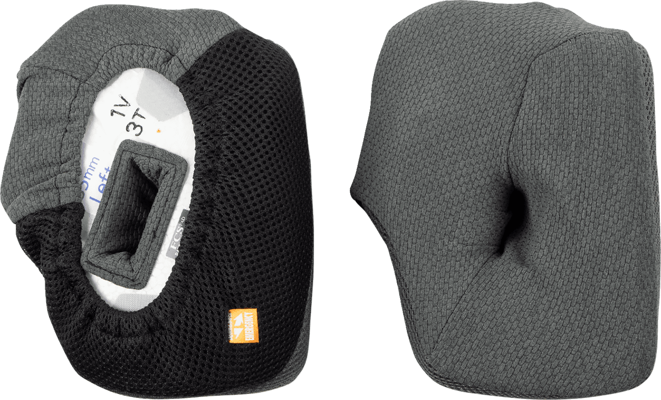 ARAI HELMETS 0134-3274 VX-Pro4 Cheek Pads - Gray - 35 mm