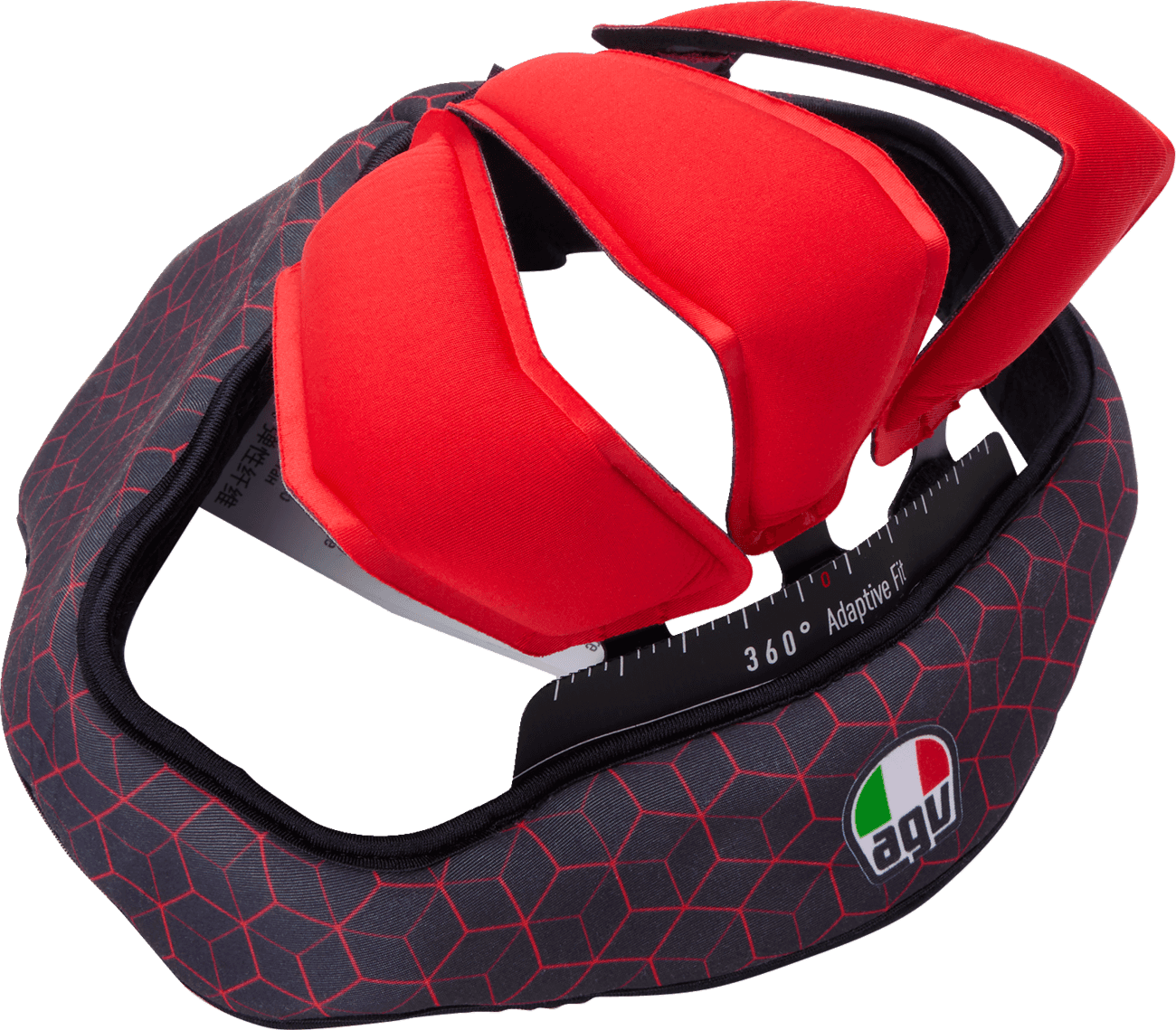 AGV 0134-3331 Pista GP RR Liner - Black/Red - Small