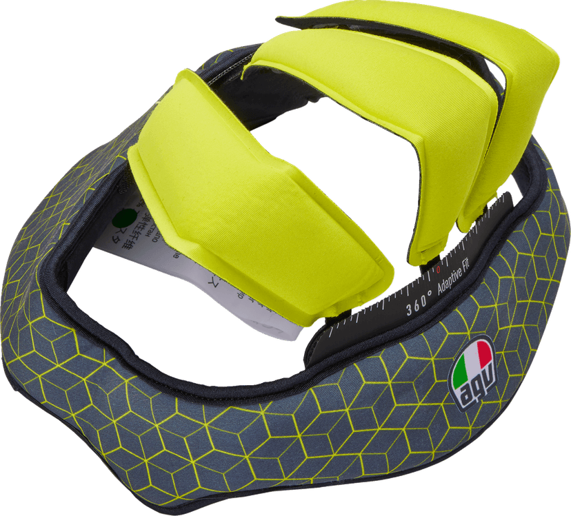 AGV 0134-3342 Pista GP RR Liner - Gray/Yellow - Medium — image 1 of 2