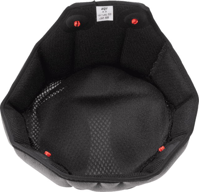 AGV 0134-3352 K6/K6 S Liner - Black/Gray - XS — image 2 of 2