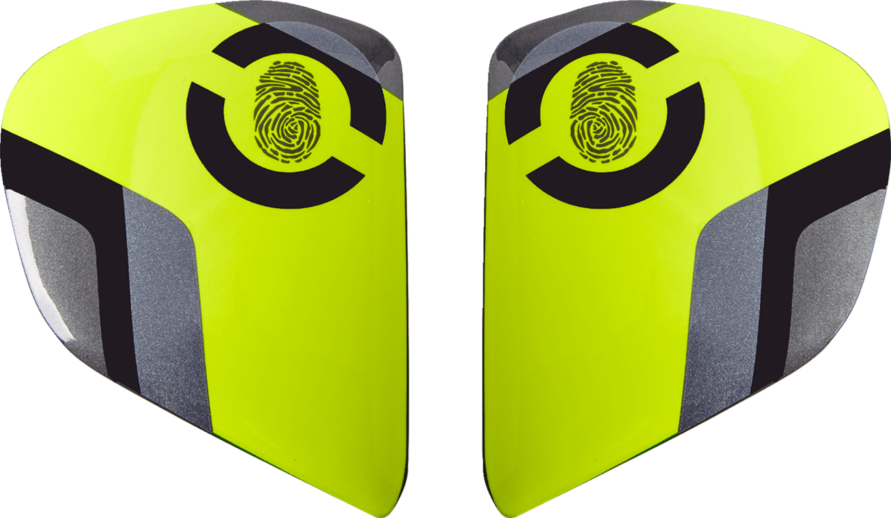 ARAI HELMETS 0134-3413 Vas-V Side Pods - Face - Fluorescent Yellow