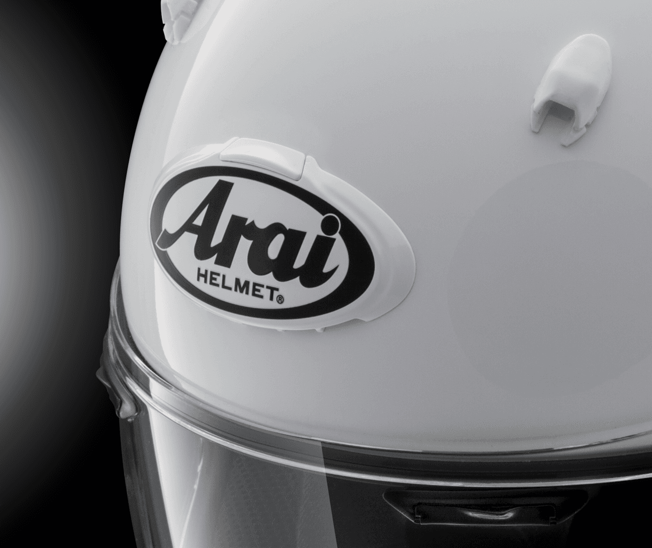 ARAI HELMETS 0134-3454 3D Arai Logo Duct - White/Gray