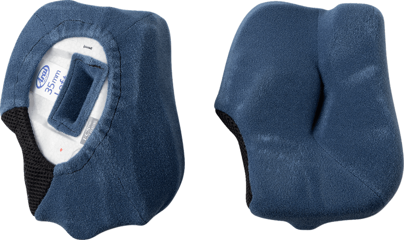 ARAI HELMETS 0134-3558 Regent-X Cheek Pads - 35 mm
