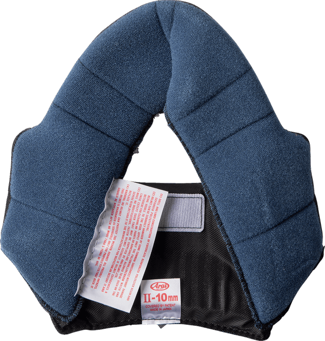ARAI HELMETS 0134-3561 Regent-X Interior Pad - EP II - 10 mm — image 2 of 2