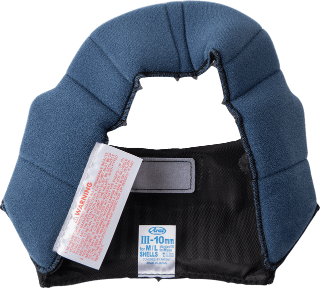 ARAI HELMETS 0134-3565 Regent-X Interior Pad - EP III - 10 mm — image 2 of 2